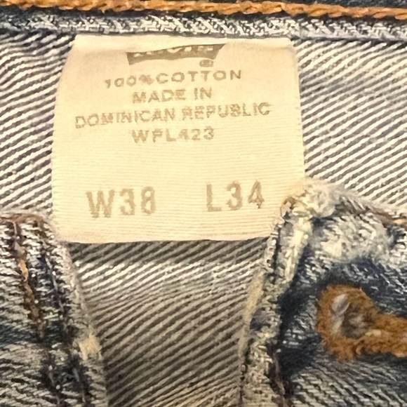 𝅺levi’s 501 original fit jeans - Picture 7 of 8